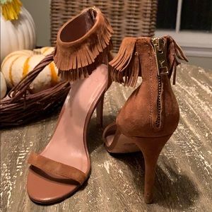 SEXY Joie “Alek” Fringe Suede Heel
